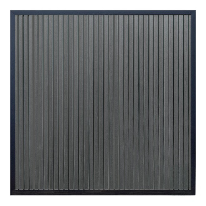 Elephant Schutting Dark Line Stripes Antraciet 180x180cm